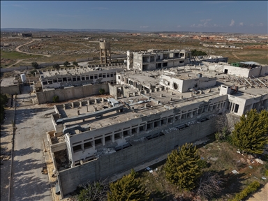 Разрушенная войной Национальная больница Мааррат-ан-Нууман в Сирии ждет возрождения