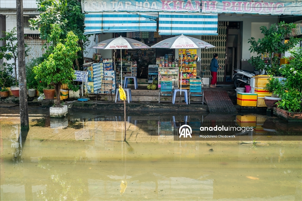 Во Вьетнаме из-за сильных дождей в дельте Меконга сохраняется риск наводнений