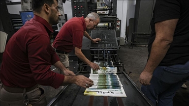 Suriye’nin en eski gazetelerinden "el-Savre", renkli baskıya hazırlanıyor