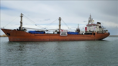 Türk Kızılayın Gazze için hazırladığı 18. "İyilik Gemisi" Mısır'ın Ariş limanına ulaştı
