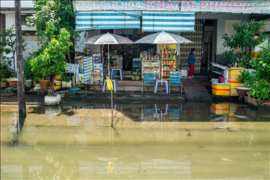 Во Вьетнаме из-за сильных дождей в дельте Меконга сохраняется риск наводнений