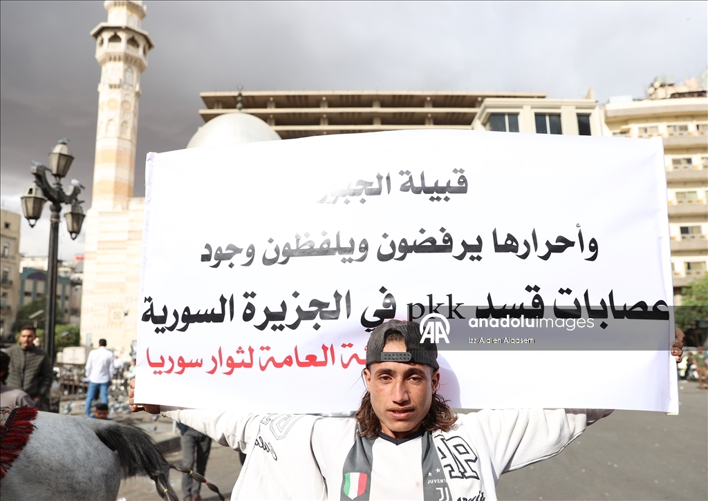 В Сирии прошли протесты против террористической организации PKK/YPG