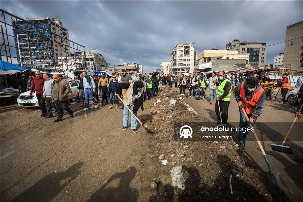 "حنعمرها تاني".. حملة رمزية تبث الأمل لإعادة إعمار غزة المنكوبة