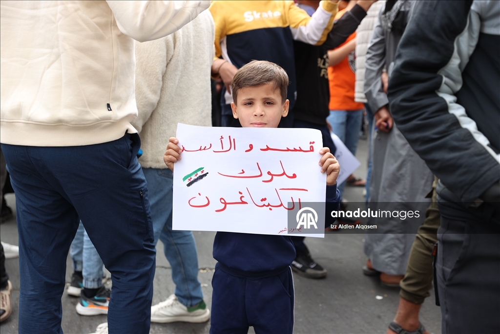 В Сирии прошли протесты против террористической организации PKK/YPG