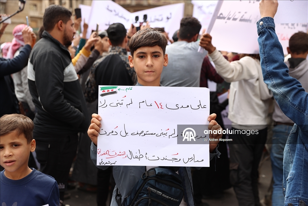 В Сирии прошли протесты против террористической организации PKK/YPG