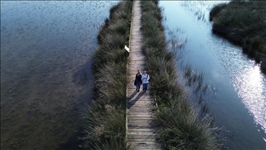 Kızılırmak Deltası Kuş Cenneti'ni son 2 yılda 220 bin kişi ziyaret etti