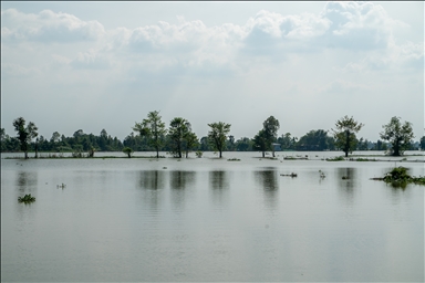 В дельте Меконга во Вьетнаме произошло наводнение