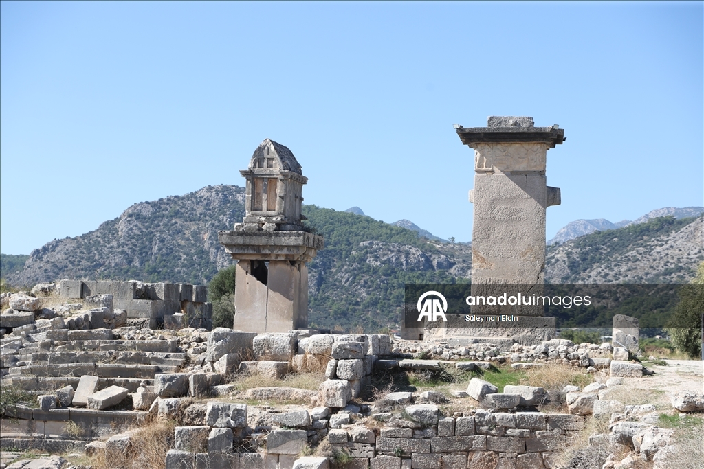 Esareti kabul etmeyenlerin kenti Xanthos, ziyaretçilerini tarihsel yolculuğa çıkartıyor