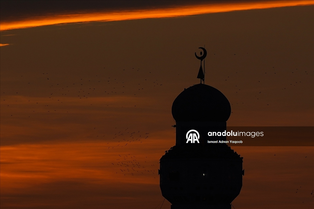 Musul'da gün batımı