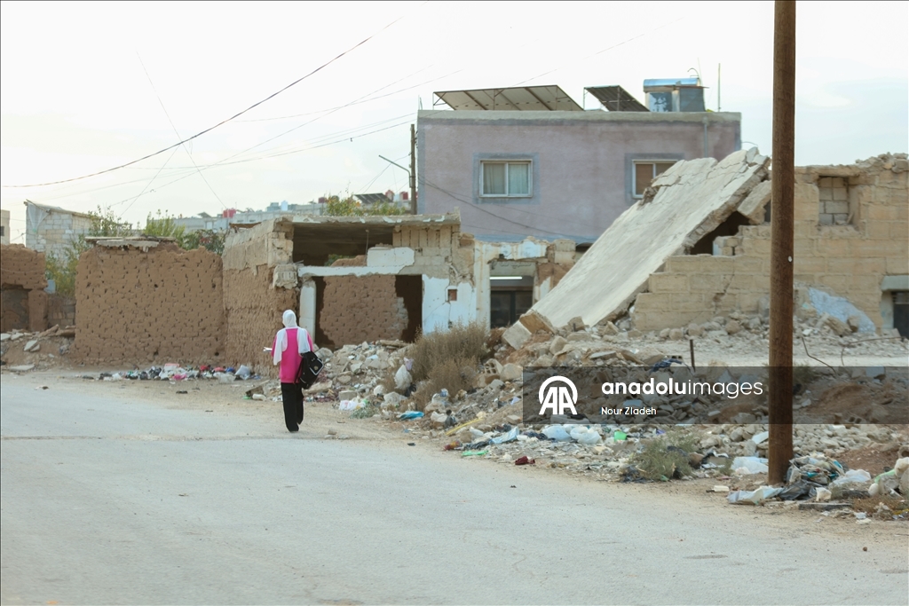 Dareyya’da savaşın izleri arasında eğitim mücadelesi