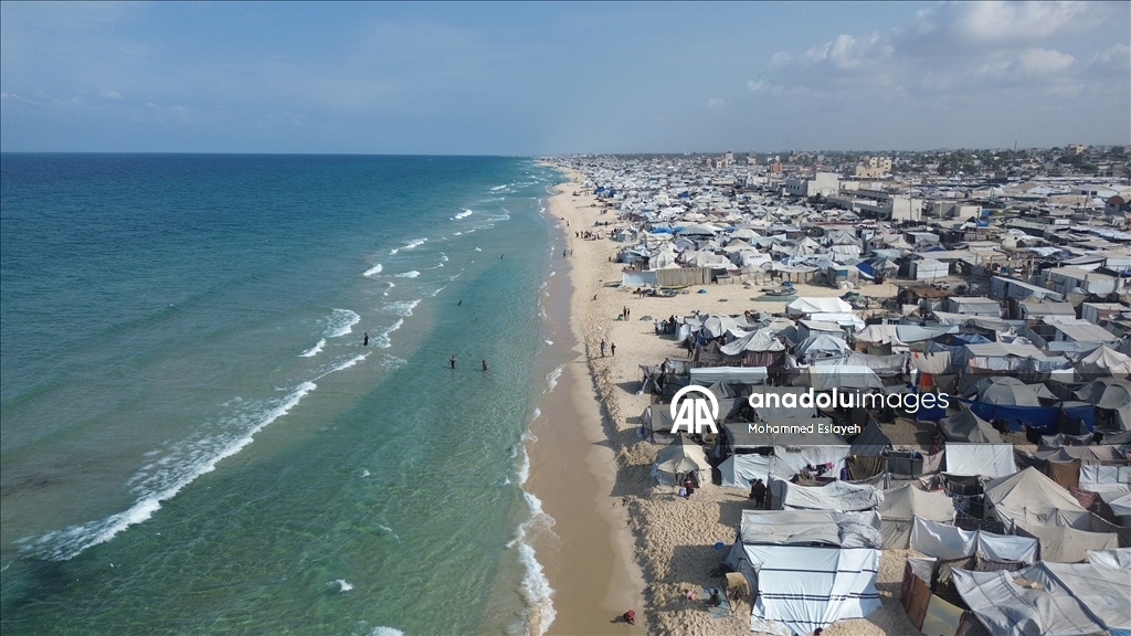 Палестинцы, живущие в палатках, испытывают большую тревогу перед наступлением зимы