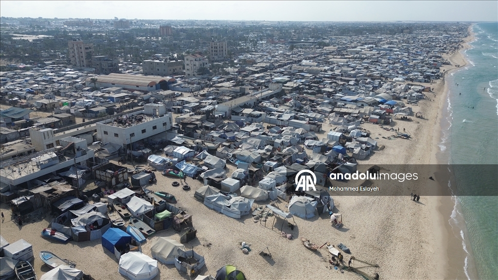 Палестинцы, живущие в палатках, испытывают большую тревогу перед наступлением зимы