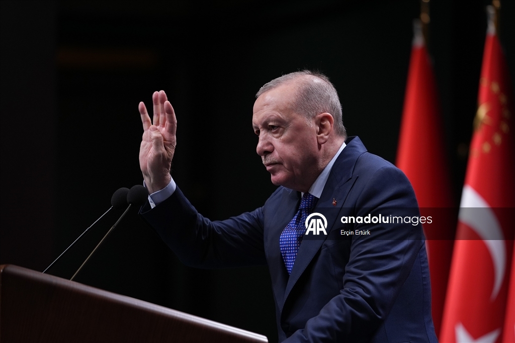 Cumhurbaşkanı Recep Tayyip Erdoğan