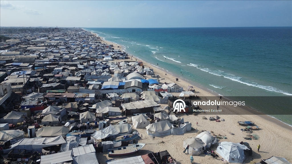 Палестинцы, живущие в палатках, испытывают большую тревогу перед наступлением зимы