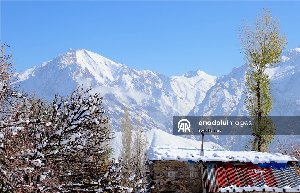 В различных регионах Турции выпал снег