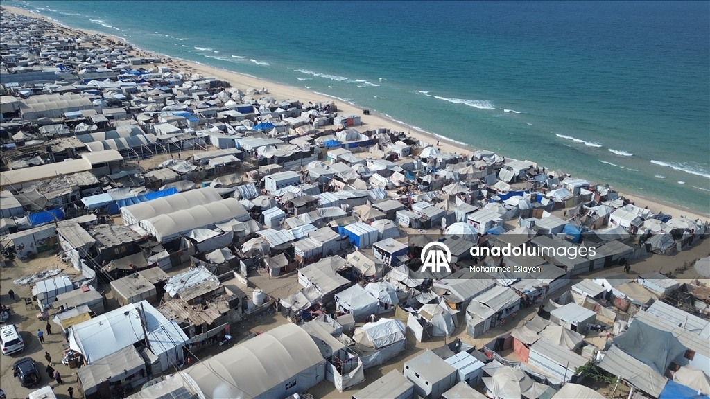 Палестинцы, живущие в палатках, испытывают большую тревогу перед наступлением зимы