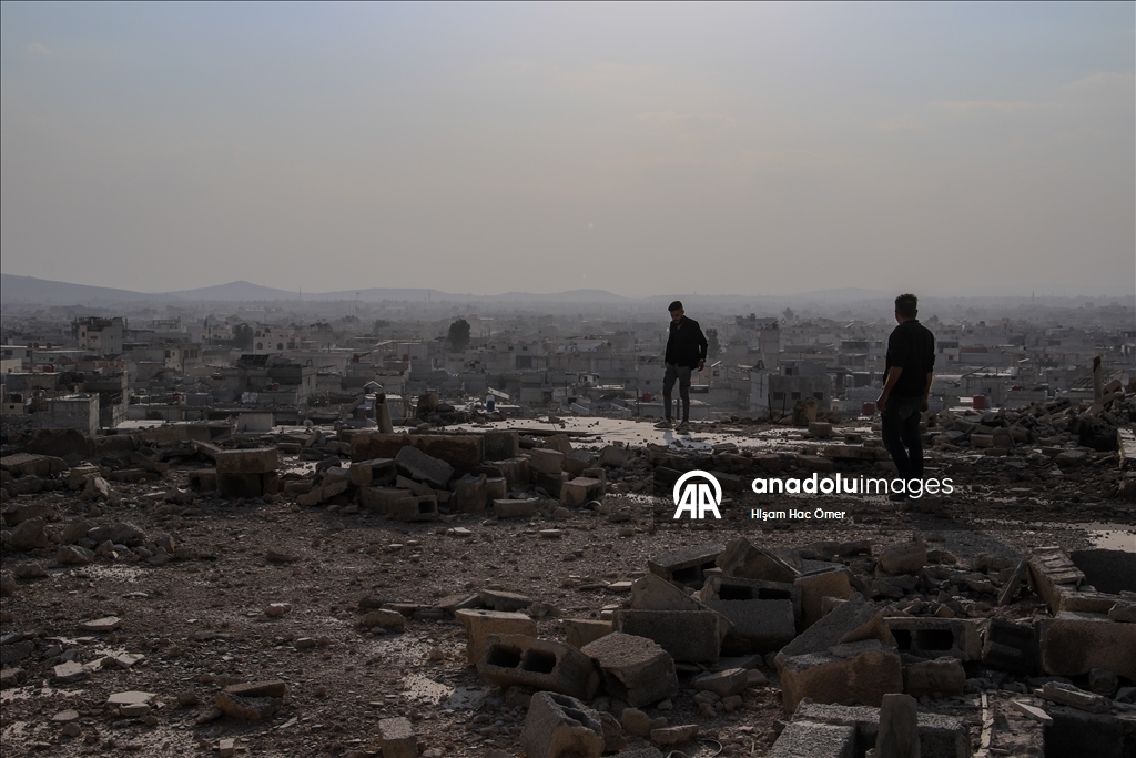 Сирийский город Дерайя сохраняет следы атак свергнутого режима Башара Асада