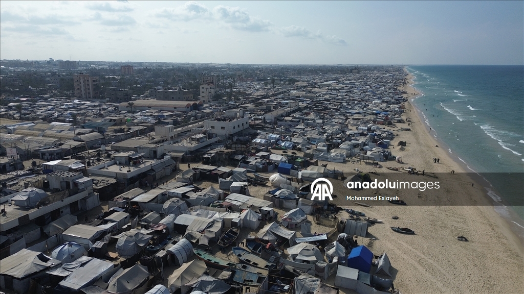 Палестинцы, живущие в палатках, испытывают большую тревогу перед наступлением зимы