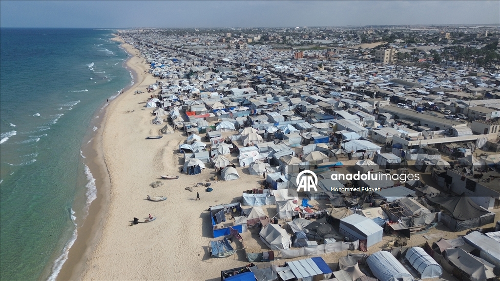 Палестинцы, живущие в палатках, испытывают большую тревогу перед наступлением зимы