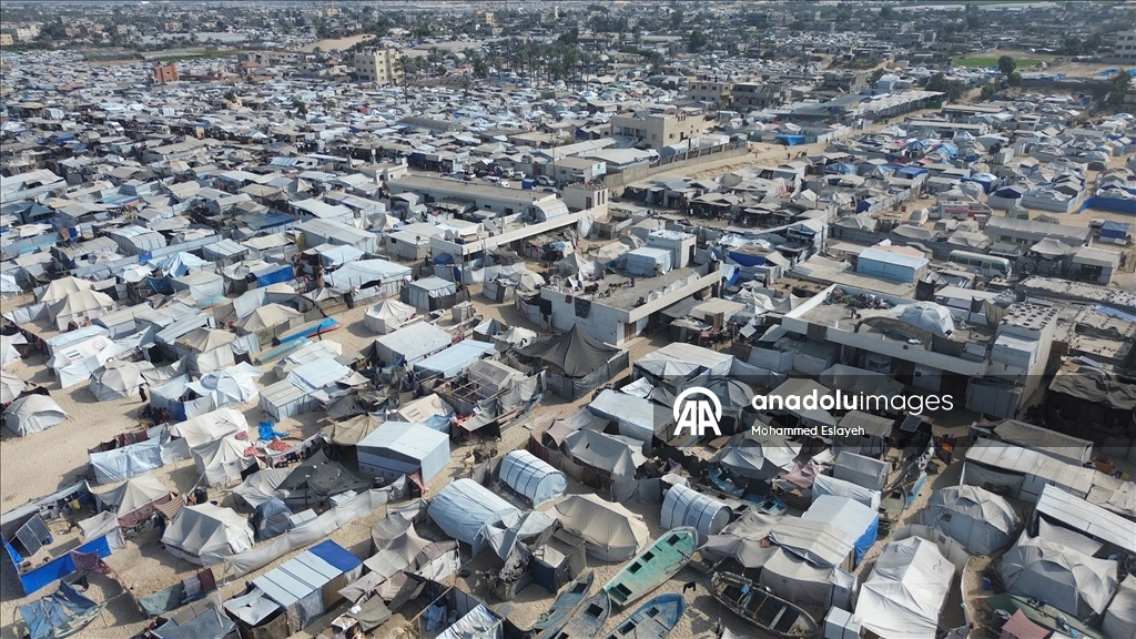 Палестинцы, живущие в палатках, испытывают большую тревогу перед наступлением зимы