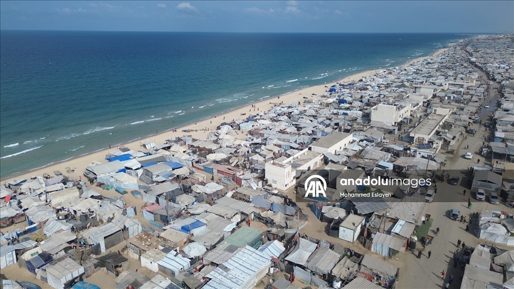 Палестинцы, живущие в палатках, испытывают большую тревогу перед наступлением зимы