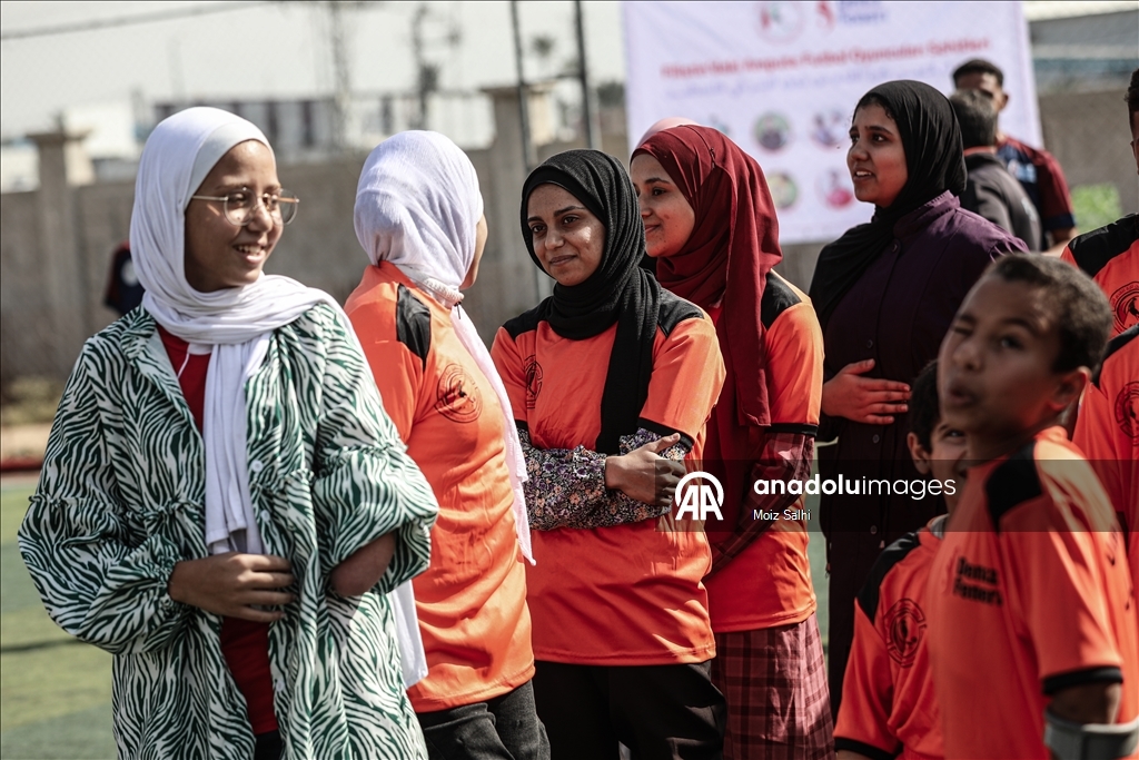 Deyr el-Belah’ta “Umut Turnuvası” amputee futbolcuları bir araya getirdi