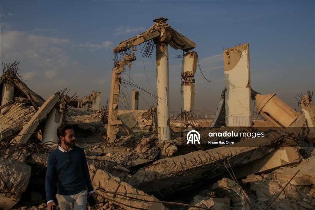 Сирийский город Дерайя сохраняет следы атак свергнутого режима Башара Асада