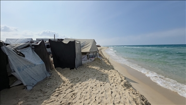 Палестинцы, живущие в палатках, испытывают большую тревогу перед наступлением зимы