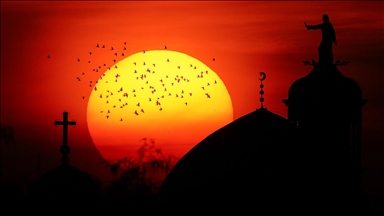 Musul'da gün batımı