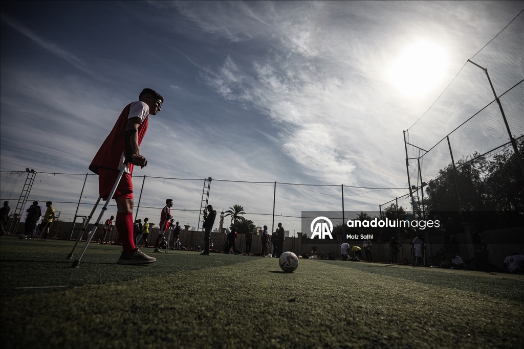 Турнир «Надежда» собрал футболистов-ампутантов в Дейр-эль-Балахе