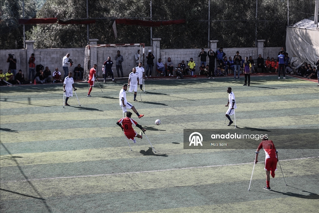 Турнир «Надежда» собрал футболистов-ампутантов в Дейр-эль-Балахе