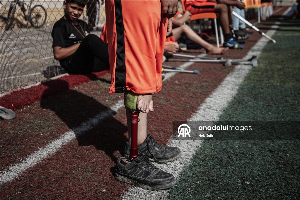 Турнир «Надежда» собрал футболистов-ампутантов в Дейр-эль-Балахе