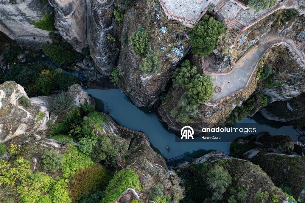 Puente Nuevo Bridge in Spain's Malaga