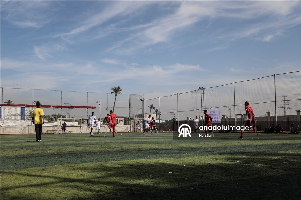 Турнир «Надежда» собрал футболистов-ампутантов в Дейр-эль-Балахе
