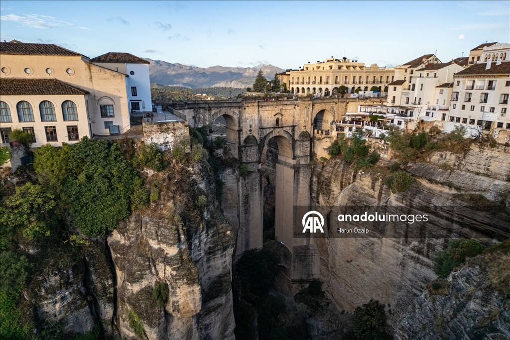 Puente Nuevo Bridge in Spain's Malaga