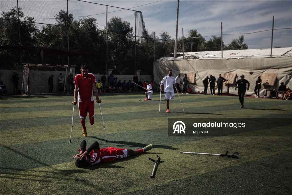 Турнир «Надежда» собрал футболистов-ампутантов в Дейр-эль-Балахе