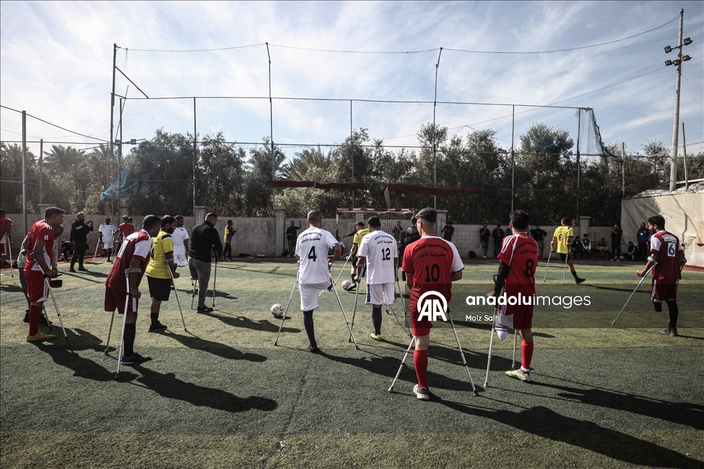 Турнир «Надежда» собрал футболистов-ампутантов в Дейр-эль-Балахе