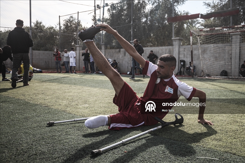 Турнир «Надежда» собрал футболистов-ампутантов в Дейр-эль-Балахе