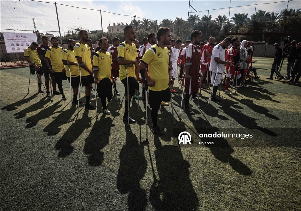 Турнир «Надежда» собрал футболистов-ампутантов в Дейр-эль-Балахе