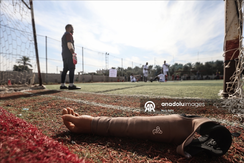 Турнир «Надежда» собрал футболистов-ампутантов в Дейр-эль-Балахе