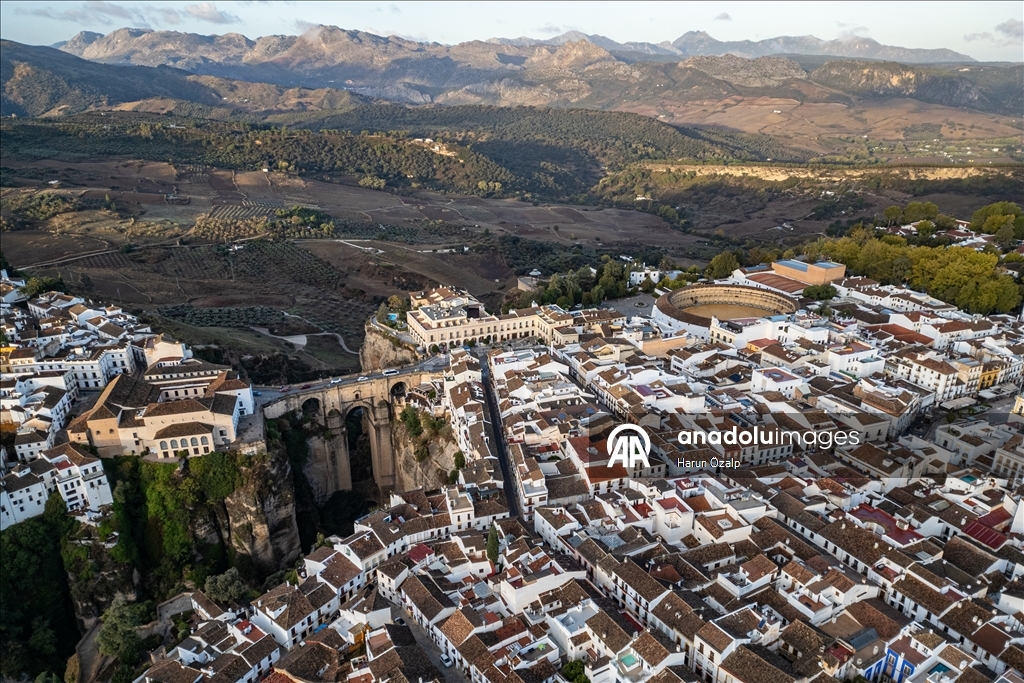 Puente Nuevo Bridge in Spain's Malaga