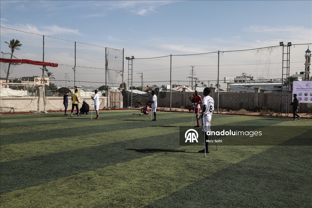 Турнир «Надежда» собрал футболистов-ампутантов в Дейр-эль-Балахе
