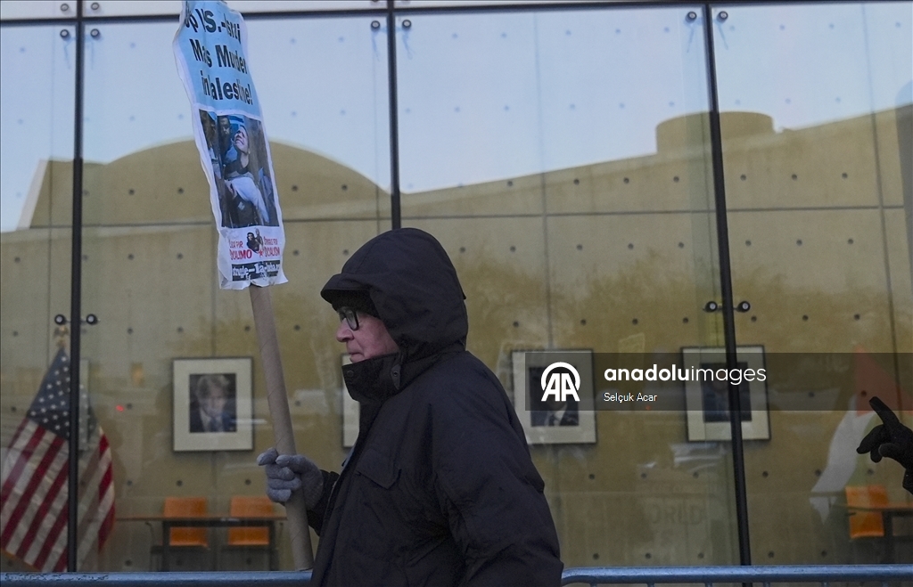 В Нью-Йорке прошли протесты против принятия Совбезом ООН американского проекта резолюции по Газе