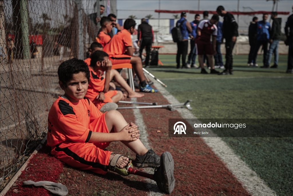Турнир «Надежда» собрал футболистов-ампутантов в Дейр-эль-Балахе