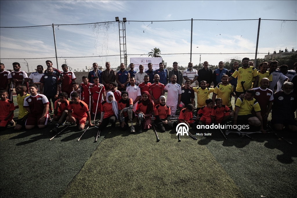 Турнир «Надежда» собрал футболистов-ампутантов в Дейр-эль-Балахе