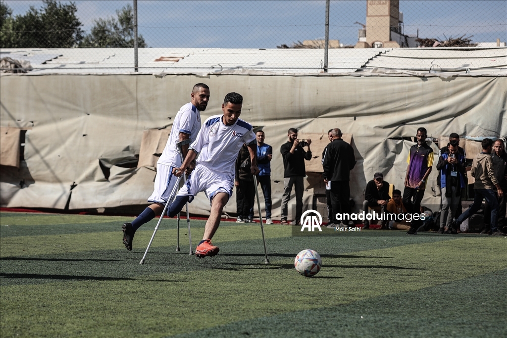 Турнир «Надежда» собрал футболистов-ампутантов в Дейр-эль-Балахе