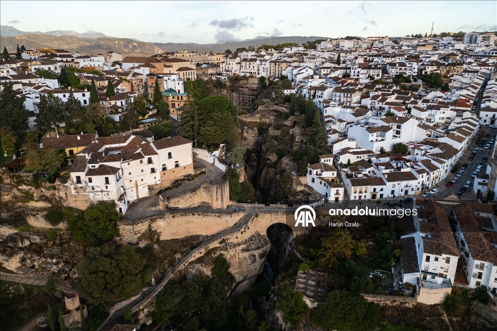 Puente Nuevo Bridge in Spain's Malaga