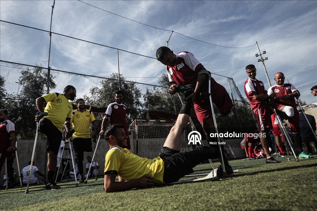 Турнир «Надежда» собрал футболистов-ампутантов в Дейр-эль-Балахе