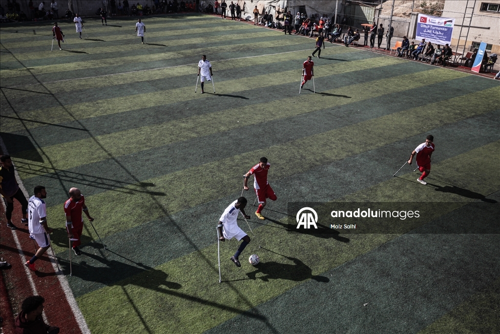 Турнир «Надежда» собрал футболистов-ампутантов в Дейр-эль-Балахе