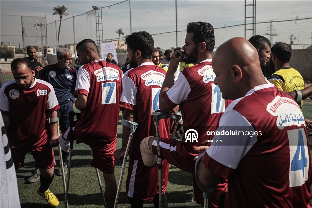 Турнир «Надежда» собрал футболистов-ампутантов в Дейр-эль-Балахе